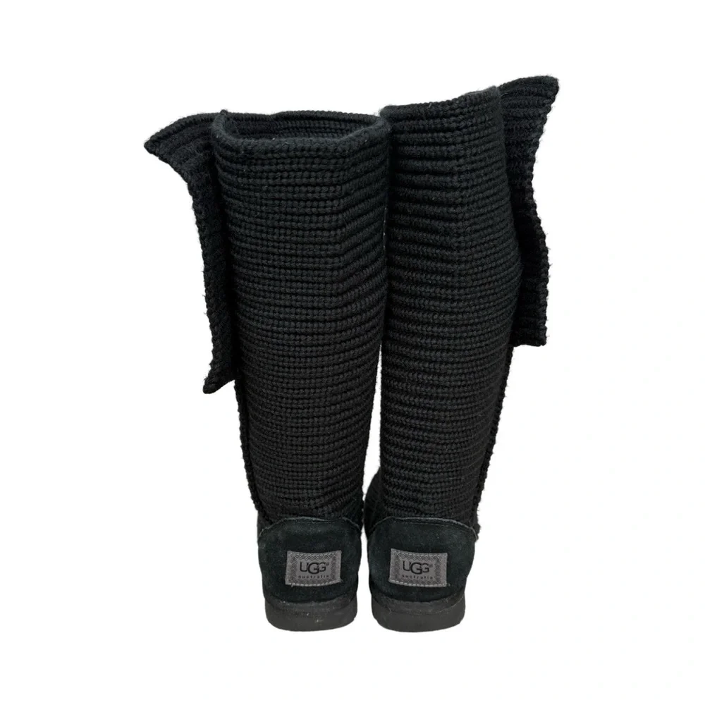 UGG Classic Cardy Knit Button Boots Grunge Cozy - Picture 5 of 12
